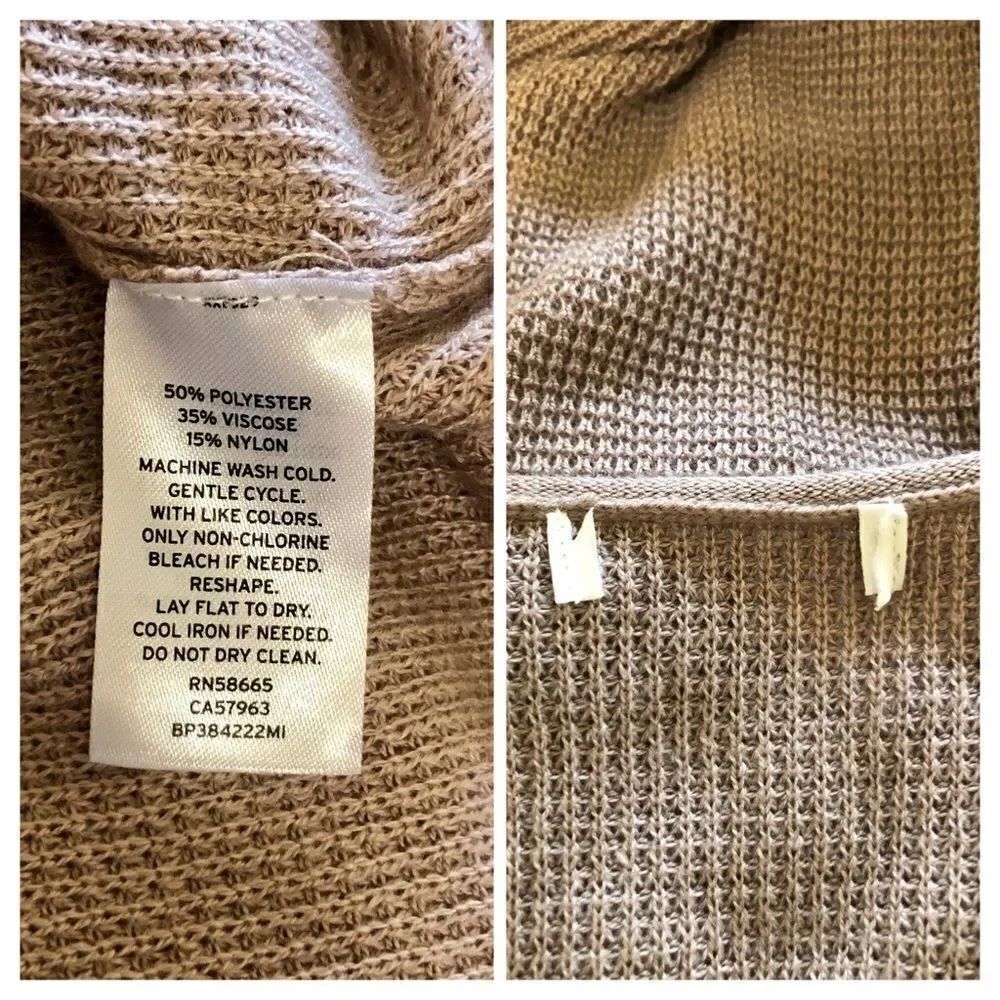 BP Textured Stitch V-Neck Pullover Size Large - Picture 8 of 8